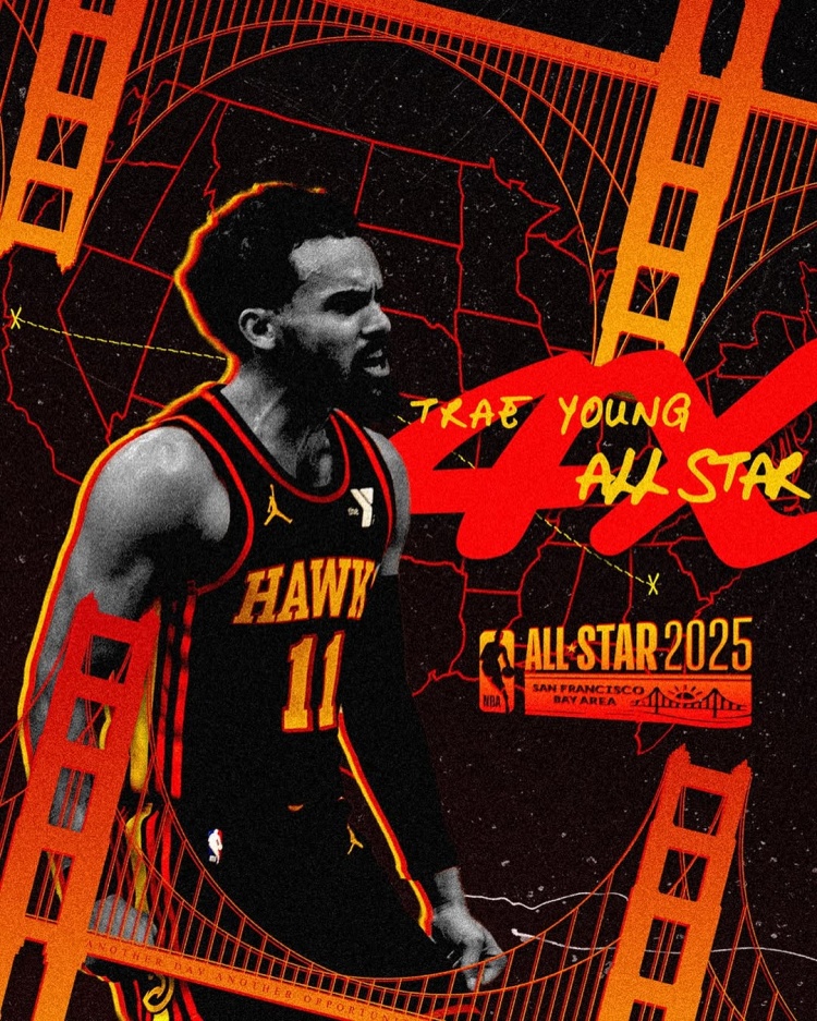  遞補入選全明星陣容！特雷-楊：生活中有些事比自己重要 4次啦