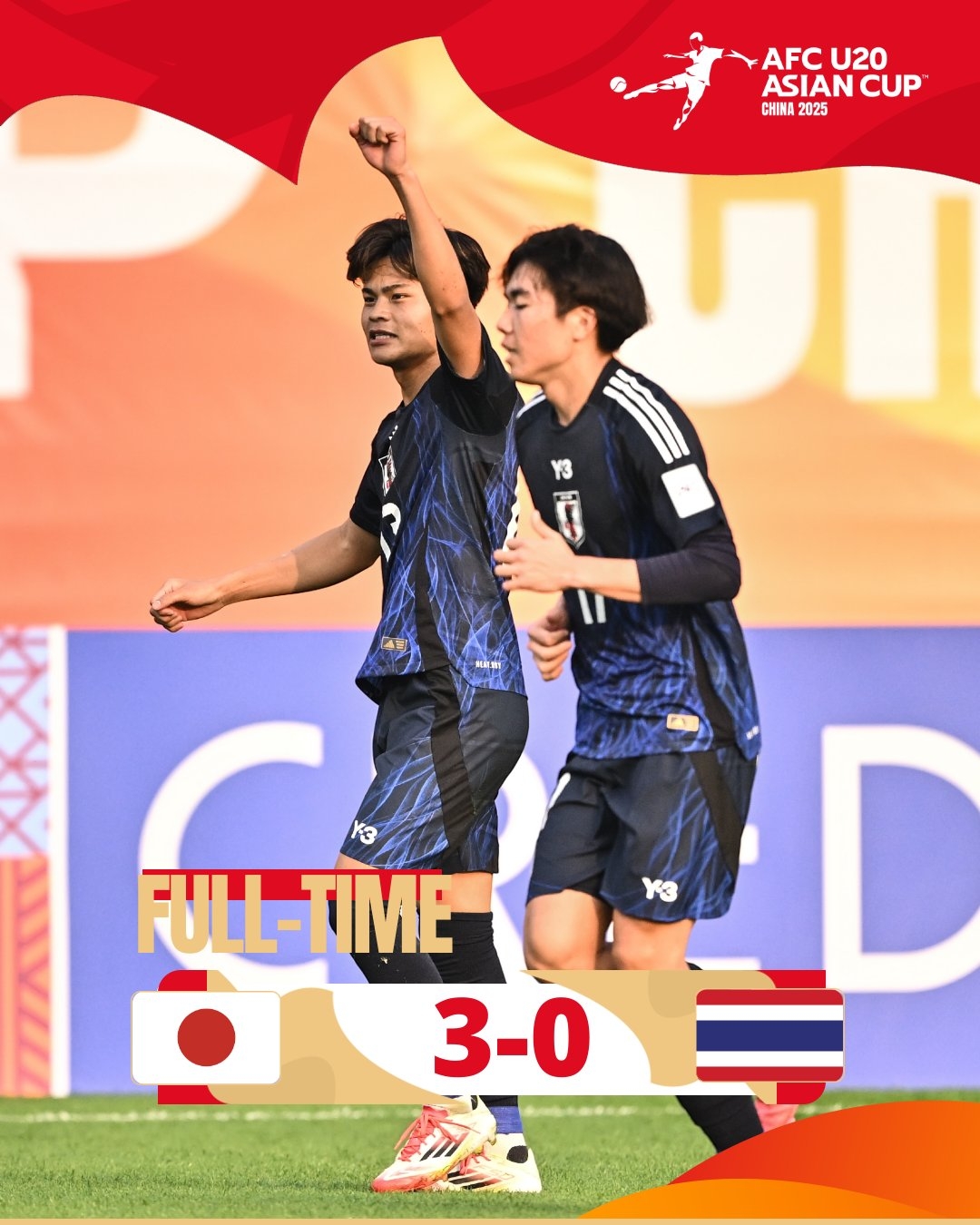  日本U20主帥賽后：雖然全取三分，但球隊各方面都有待提升