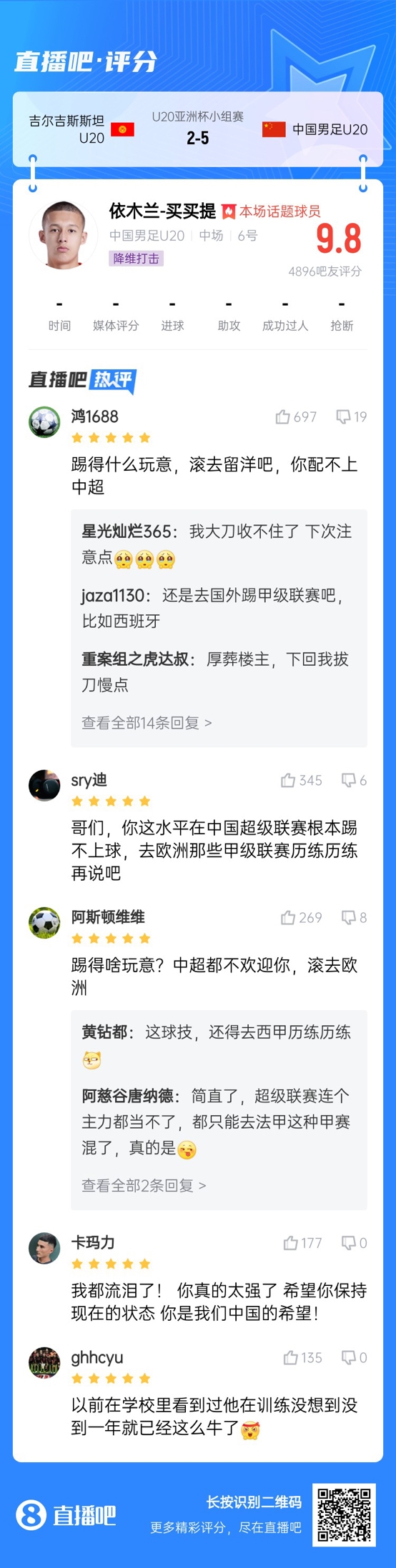  依木蘭這場多少妙傳了？毛偉杰回傳+依木蘭直塞“調(diào)虎離山”
