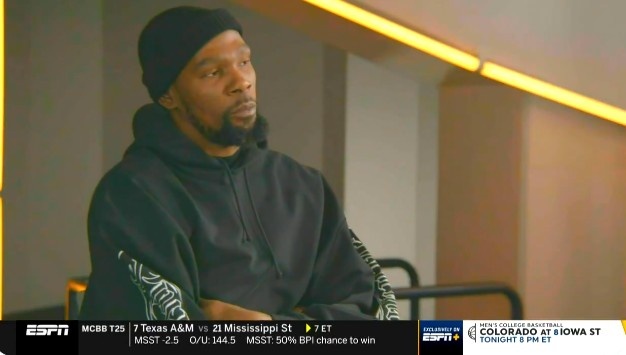  還打多久退役？KD：目前無法預(yù)測終點 可能會發(fā)生也可能不會