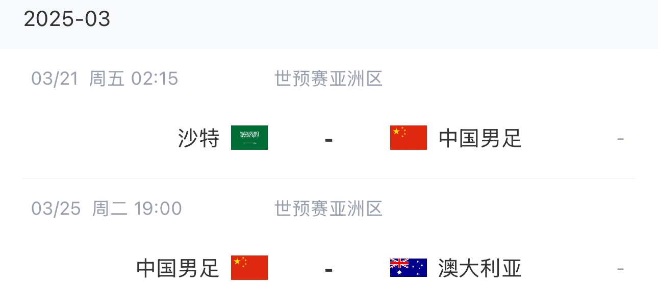  王大雷染紅下輪停賽，3月兩場18強賽前他將無比賽可踢